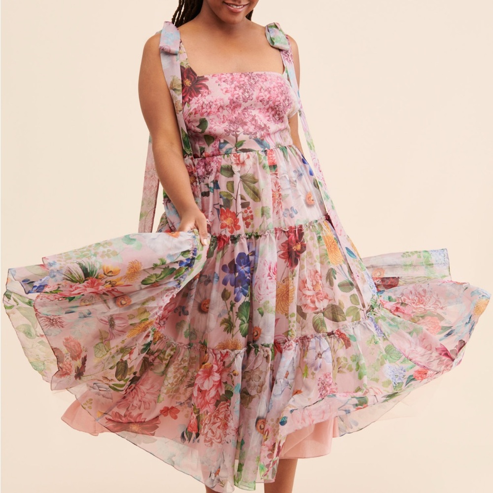Geisha Design x Anthro Isabella Floral Dress